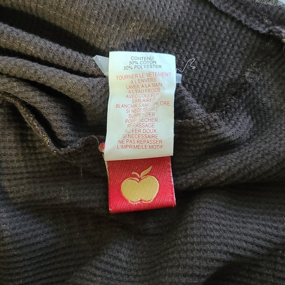 Vintage Apple Bottom Jeans Top Women's Plus Size 1 Brown Gold - Picture 7 of 12